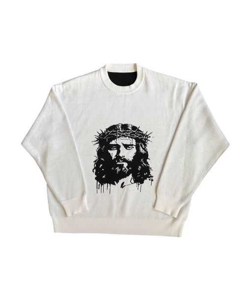 'The World Needs Jesus Christ' White Sweatshirt