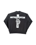 Crucifix Black Sweatshirt